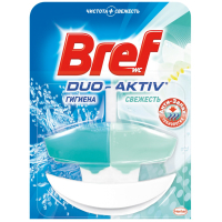 Туалетный блок Bref Duo-Aktiv Анти-Запах 50 мл (9000100967457)