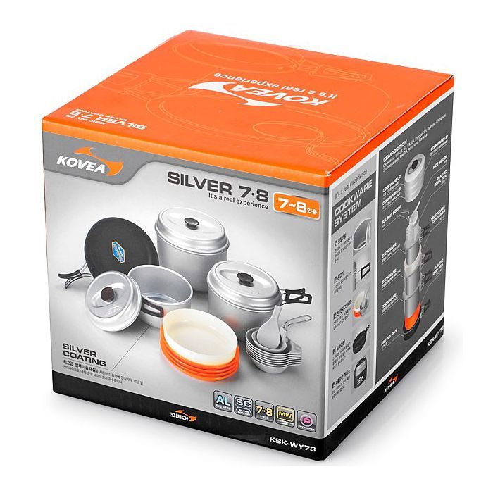 Набор туристической посуды Kovea Silver 78 KSK-WY78 (8809000508460) изображение 4