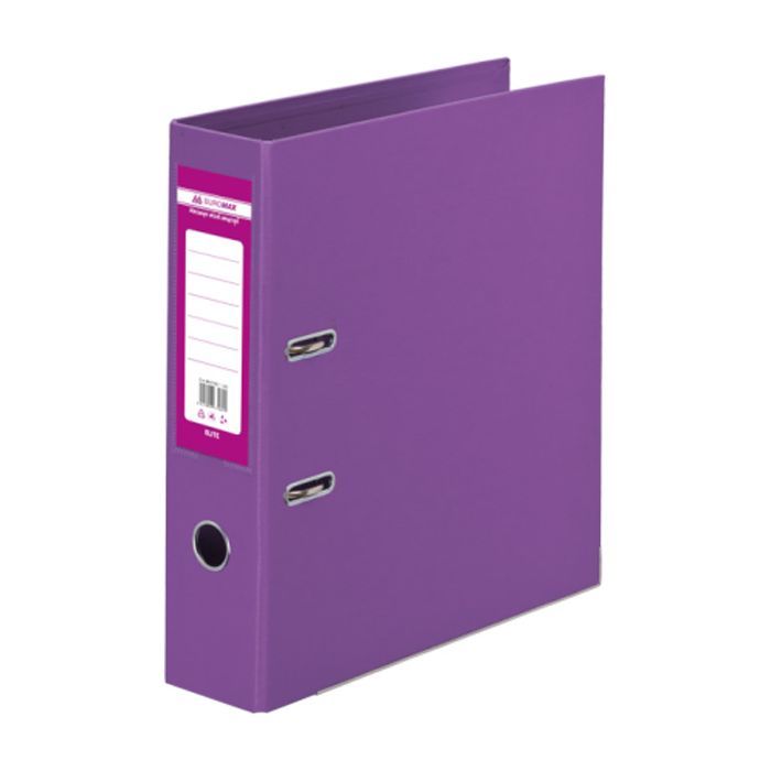 Папка - регистратор Buromax А4 double sided, 70мм, PP, lilac, built-up (BM.3001-26c)