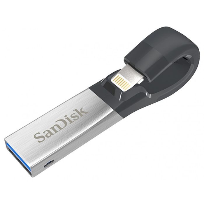 USB флеш накопитель SanDisk 64GB iXpand USB 3.0 /Lightning (SDIX30N-064G-GN6NN) изображение 2