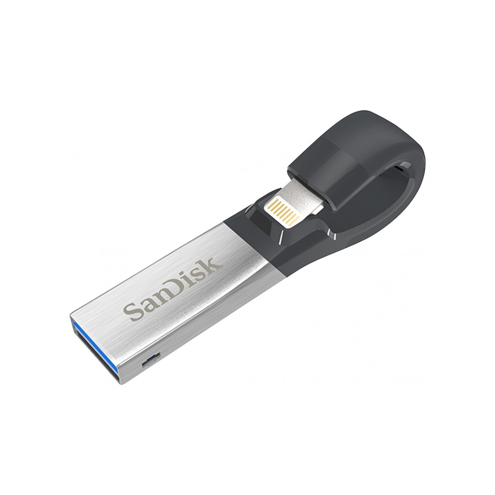 USB флеш накопичувач SanDisk 64GB iXpand USB 3.0 /Lightning (SDIX30N-064G-GN6NN) зображення 2