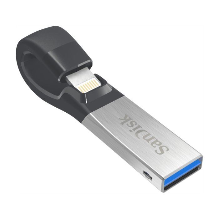 USB флеш накопитель SanDisk 64GB iXpand USB 3.0 /Lightning (SDIX30N-064G-GN6NN) изображение 4
