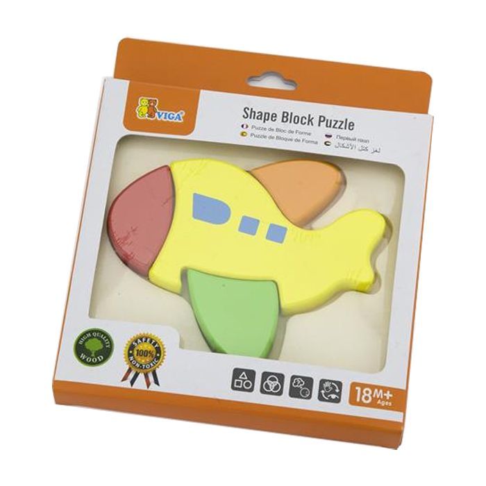 Развивающая игрушка Viga Toys Самолет (50173) изображение 2