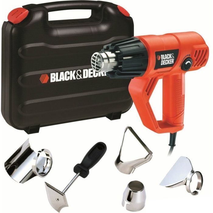 Строительный фен Black&Decker KX2001K-XK (KX2001K) изображение 2