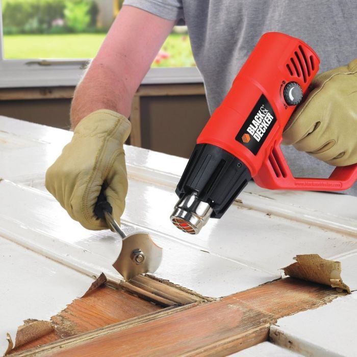 Строительный фен Black&Decker KX2001K-XK (KX2001K) изображение 5