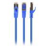 Патч-корд 0.5м S/FTP Cat 6A CU LSZH blue Cablexpert (PP6A-LSZHCU-B-0.5M)