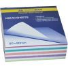 Папір для нотаток Buromax Zebra JOBMAX 90х90х30мм, unglued (BM.2257)
