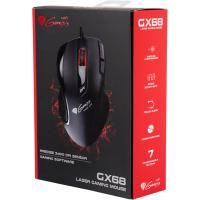 Мишка Natec Genesis GX68 BLACK Laser gaming mouse зображення 4