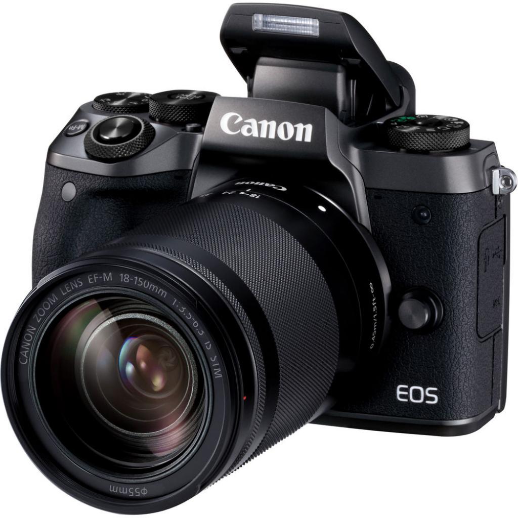 Цифровий фотоапарат Canon EOS M5 18-150 IS STM Black Kit (1279C049) зображення 10