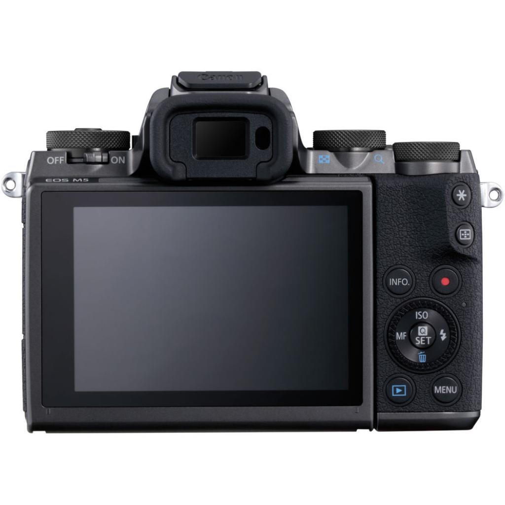 Цифровий фотоапарат Canon EOS M5 18-150 IS STM Black Kit (1279C049) зображення 3