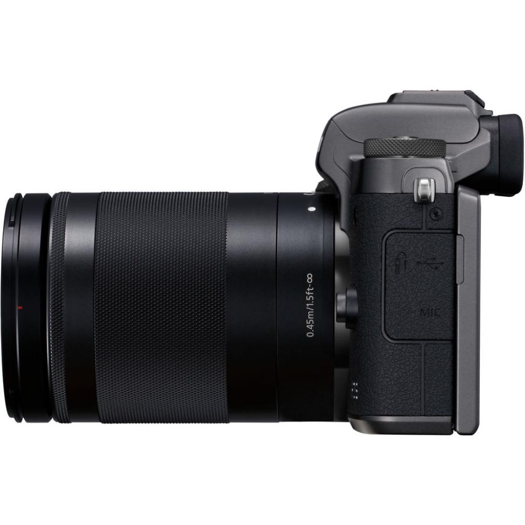 Цифровий фотоапарат Canon EOS M5 18-150 IS STM Black Kit (1279C049) зображення 5