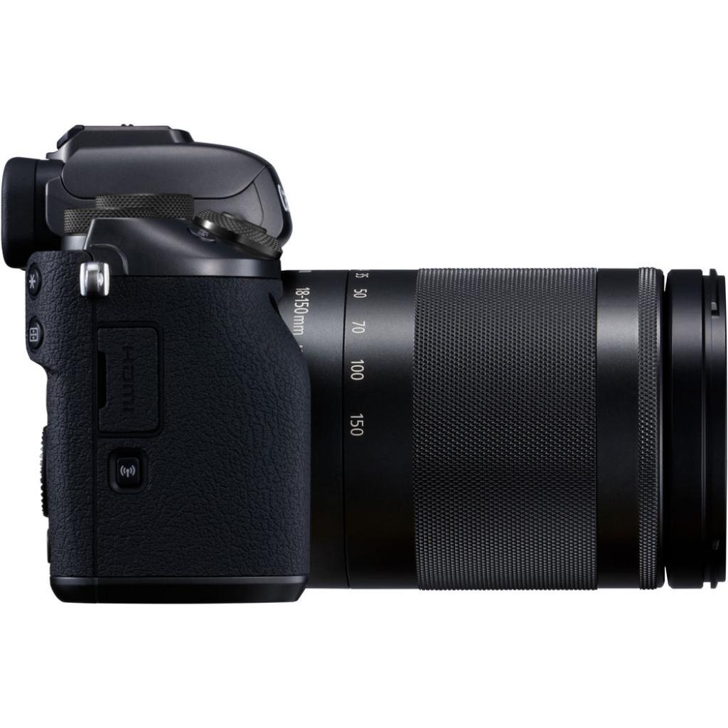 Цифровий фотоапарат Canon EOS M5 18-150 IS STM Black Kit (1279C049) зображення 6