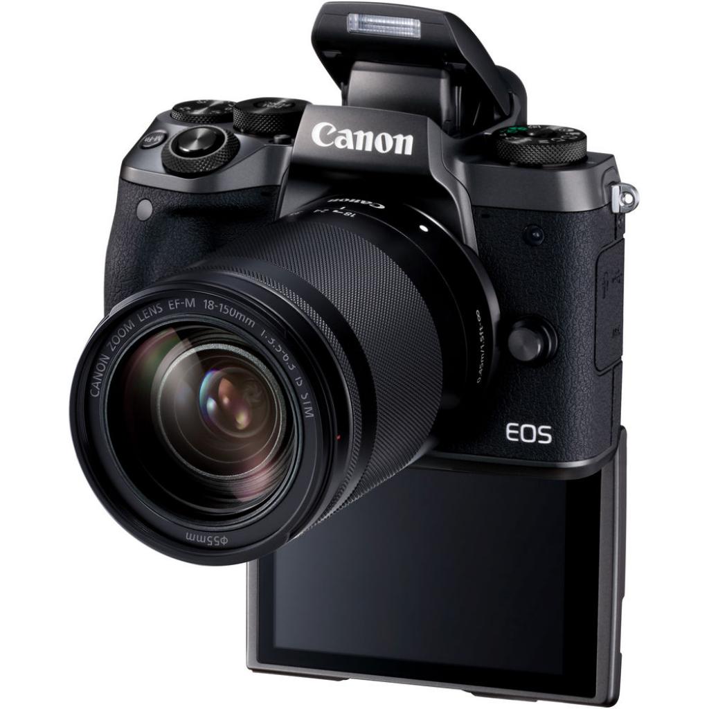 Цифровий фотоапарат Canon EOS M5 18-150 IS STM Black Kit (1279C049) зображення 9