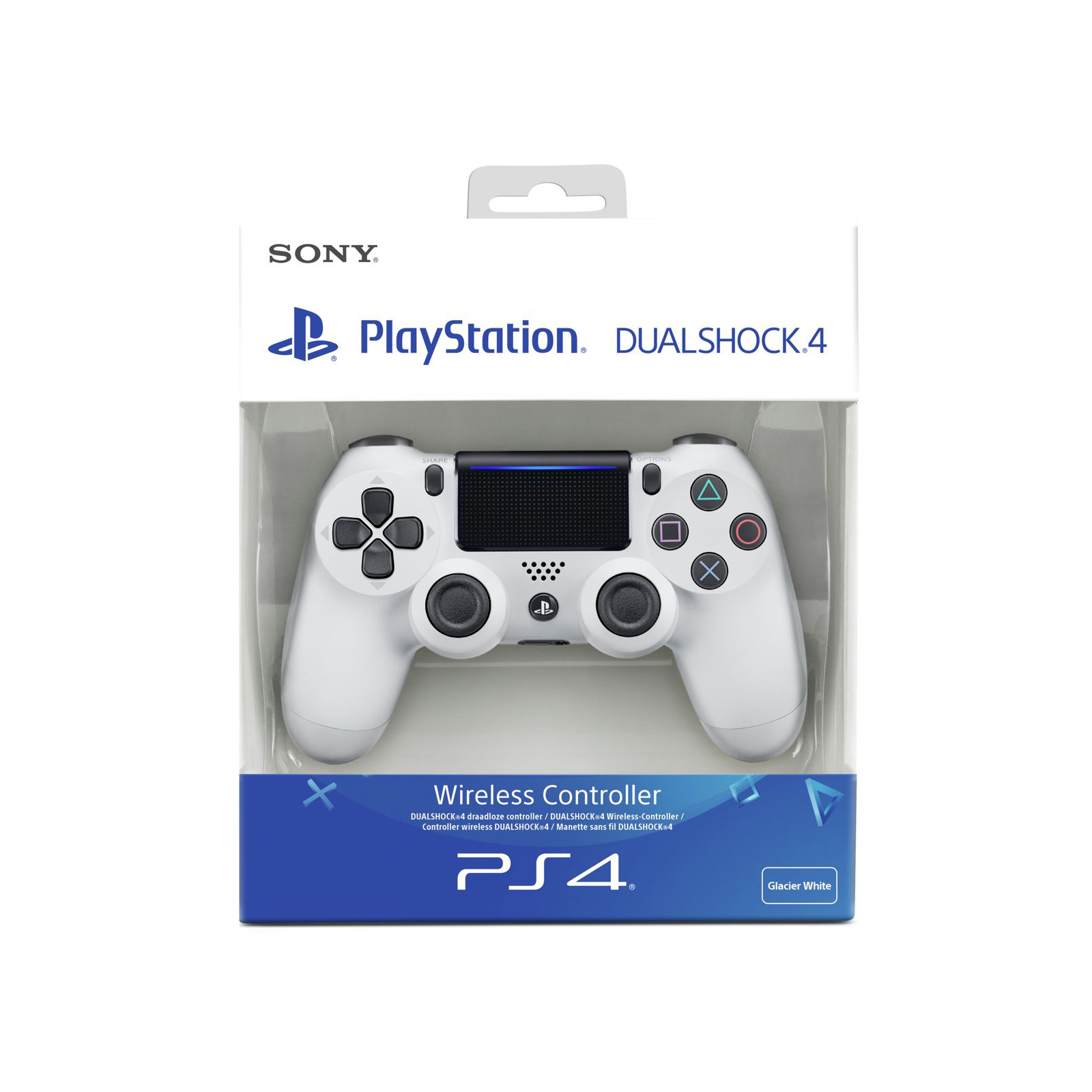 Геймпад Playstation PS4 Dualshock 4 V2 White изображение 7