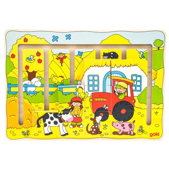 Розвиваюча іграшка Goki Наша ферма (57596) зображення 2