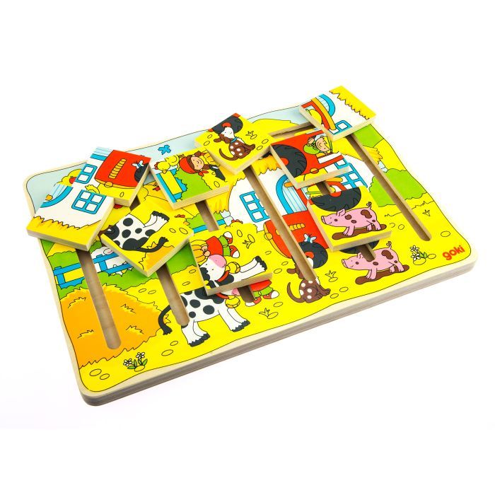 Розвиваюча іграшка Goki Наша ферма (57596) зображення 3