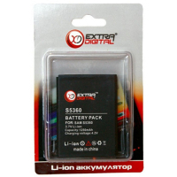 Аккумуляторная батарея Extradigital Samsung GT-S5360 Galaxy Y (1250 mAh) (BMS6319) изображение 3