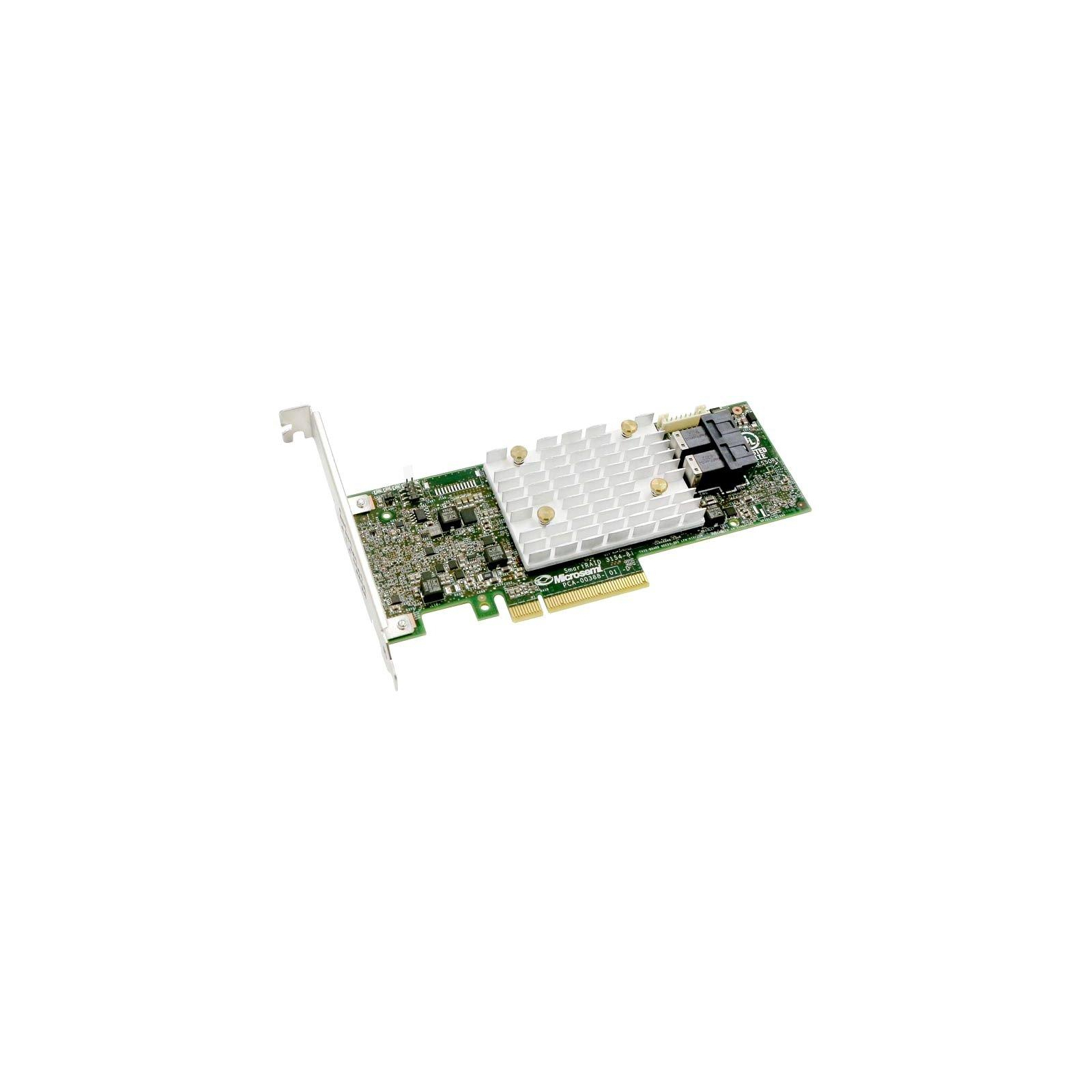 Контроллер RAID Adaptec SmartRAID 3152-8i Single 2xSFF-8643, 8xPCIe 2GB (1222290200-R/2290200-R)