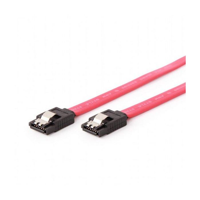 Кабель для передачі даних SATA III 0.8m Cablexpert (CC-SATAM-DATA-0.8M) зображення 2