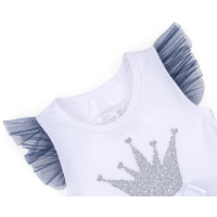 Набор детской одежды Breeze с коронкой (10869-98G-blue) изображение 7