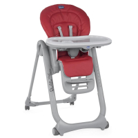 Стульчик для кормления Chicco Polly Magic RELAX красный (79432.70) изображение 2