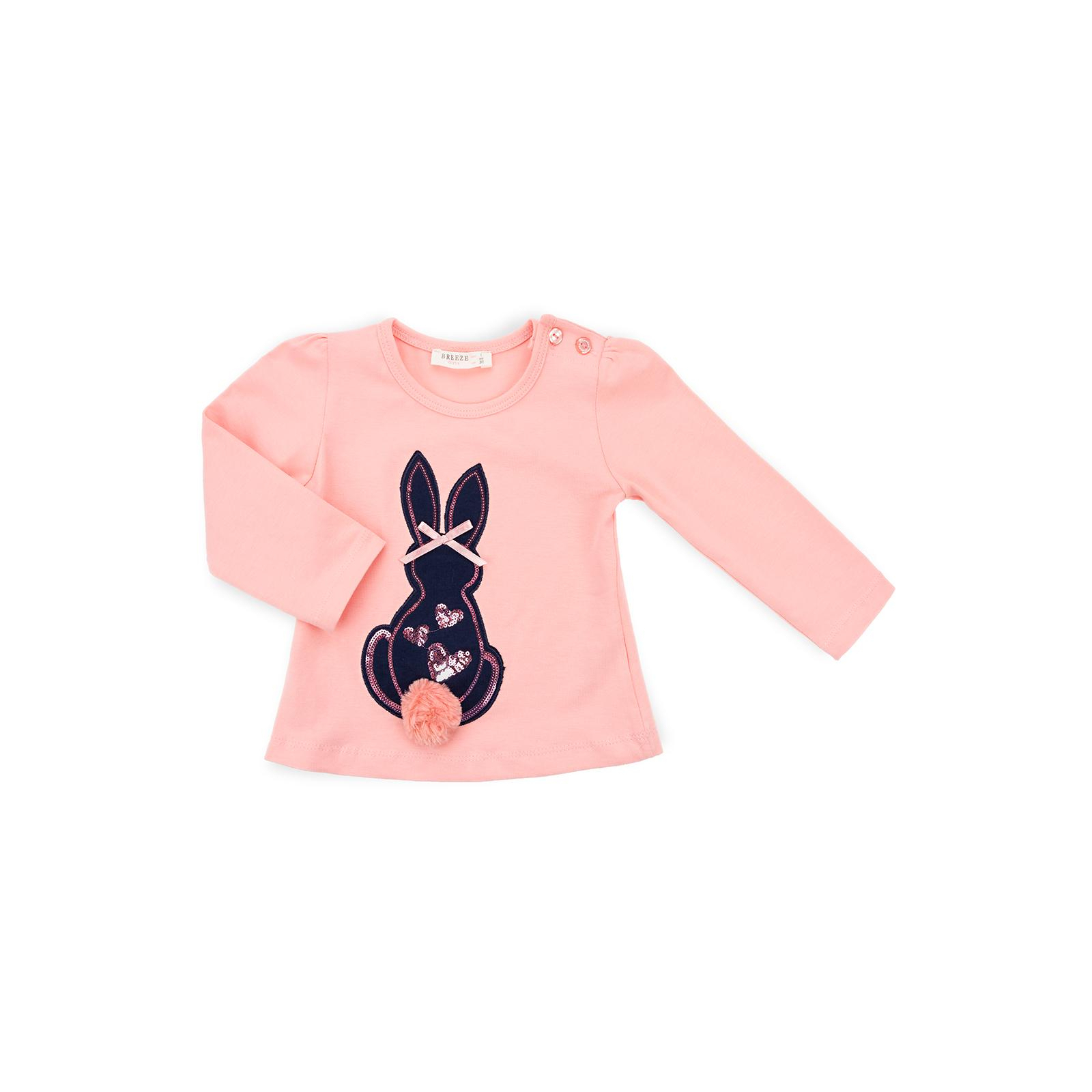 Набір дитячого одягу Breeze з зайчиками (10038-98G-pink) зображення 2