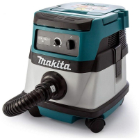 Пылесос строительный Makita гибрид LXT, 18В + 8л (без АКБ и БП) (DVC860LZ)