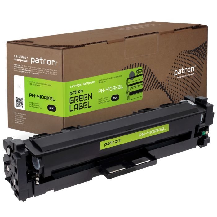Картридж Patron HP CLJ CF413A, для Pro M452/M477 Magenta, GREEN Label (PN-410AMGL)