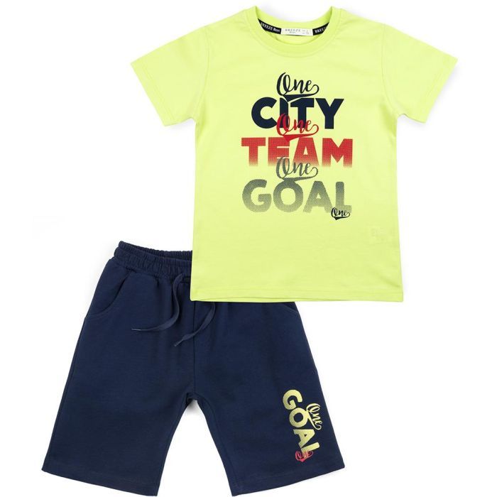 Набор детской одежды Breeze CITY TEAM GOAL (12407-116B-green)