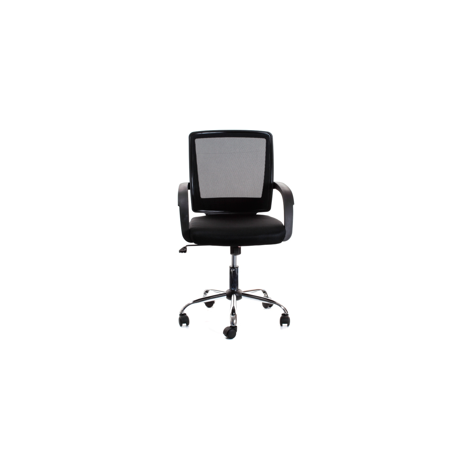 Офісне крісло OEM VISANO, Black/Chrome (000002720) зображення 2