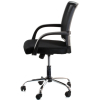 Офісне крісло OEM VISANO, Black/Chrome (000002720) зображення 5