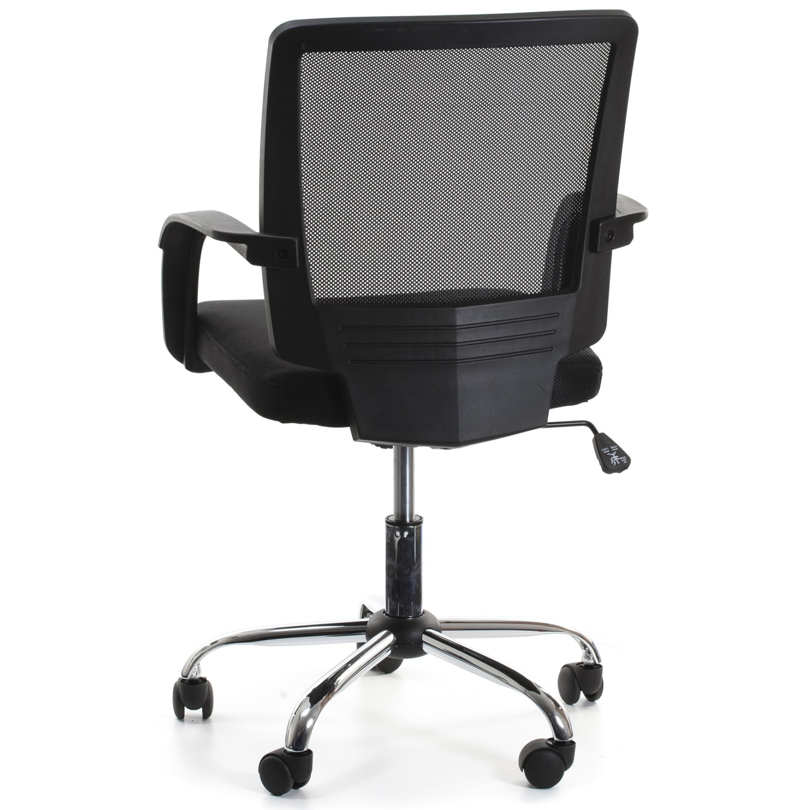 Офісне крісло OEM VISANO, Black/Chrome (000002720) зображення 6