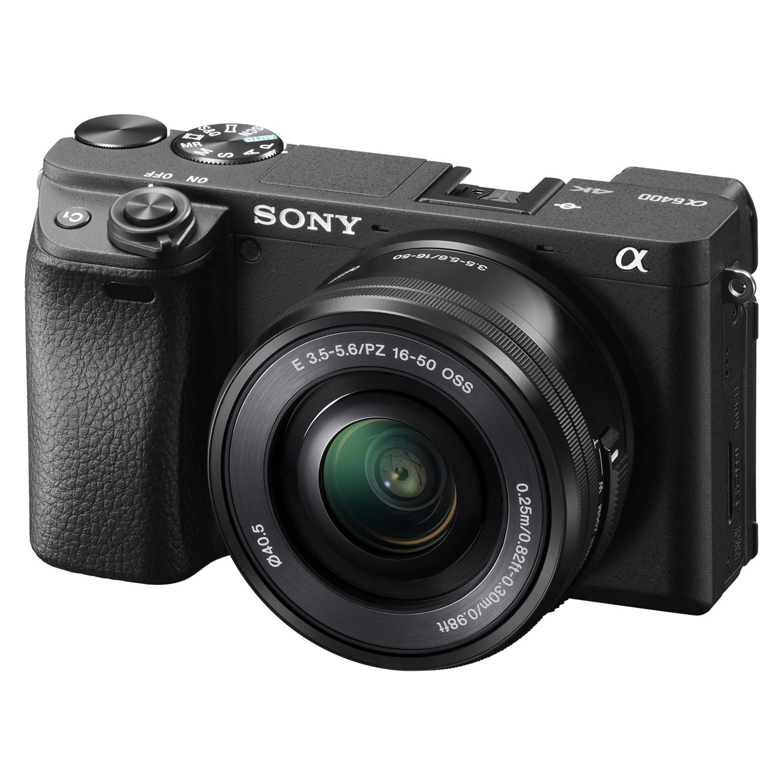 Цифровой фотоаппарат Sony Alpha 6400 kit 16-50mm Black (ILCE6400LB.CEC)