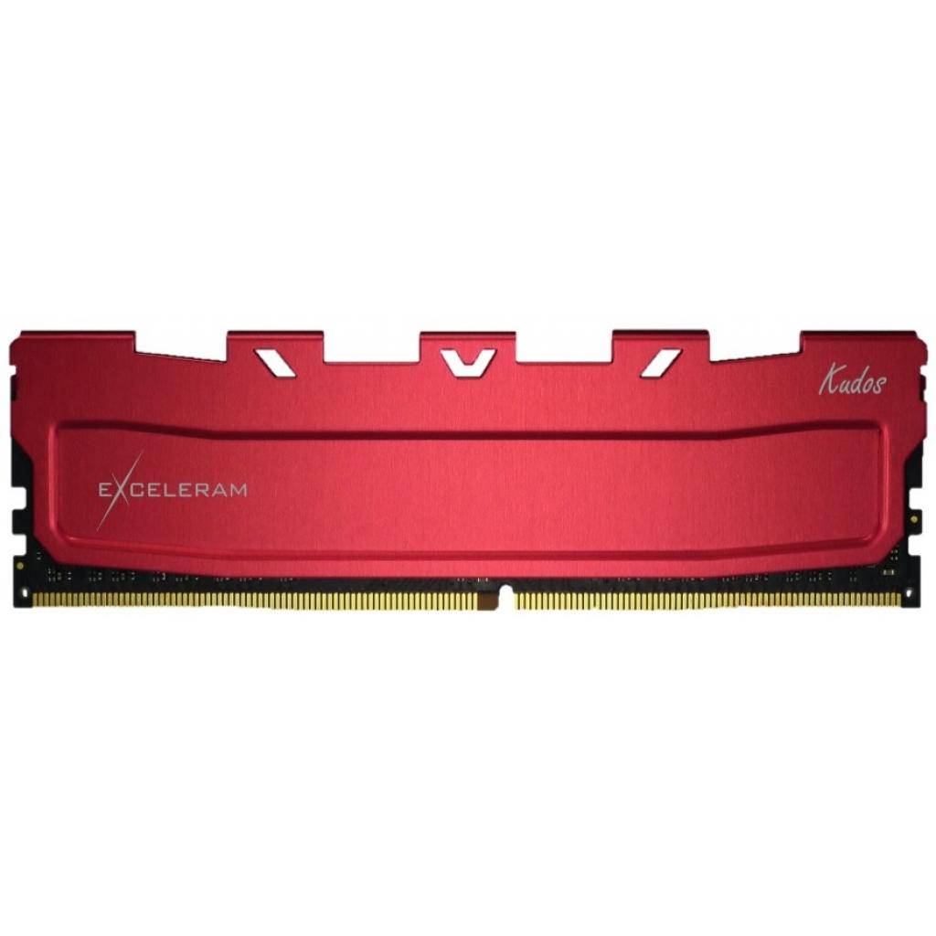 Модуль пам'яті для комп'ютера DDR4 16GB 3200 MHz Red Kudos eXceleram (EKRED4163217A)