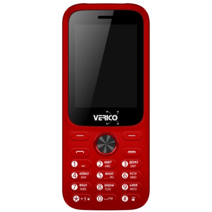Мобильный телефон Verico Carbon M242 Black (4713095606656)
