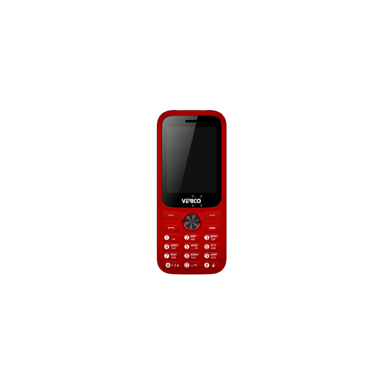 Мобільний телефон Verico Carbon M242 Red (4713095606687)