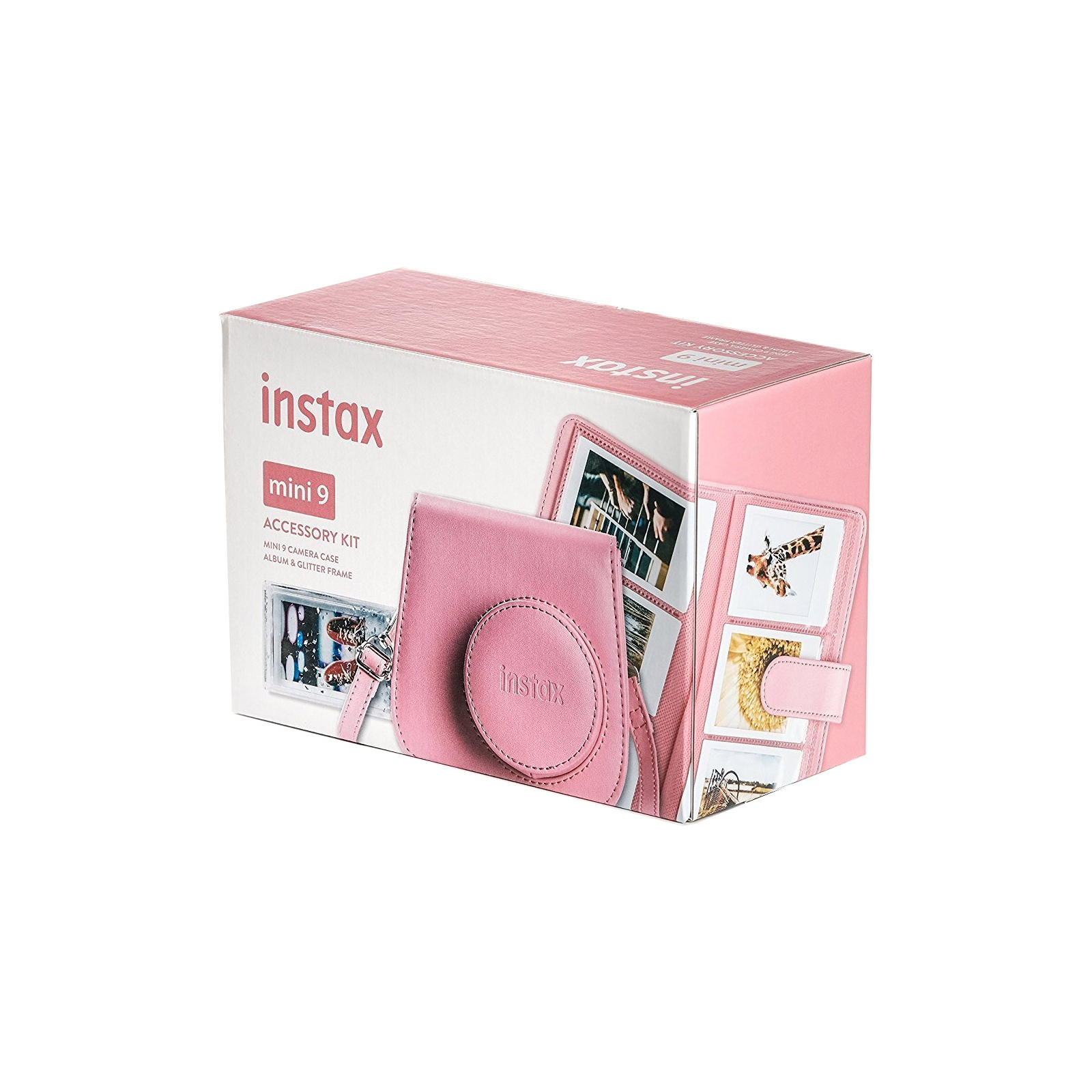 Набір аксесуарів до фотокамери Fujifilm INSTAX ACCESSORY BUNDLE Flamingo Pink (чехол, фоторамка и фо (70100138066)