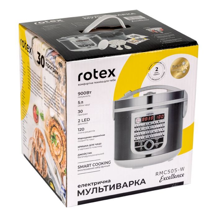 Мультиварка Rotex RMC505-W Excellence изображение 7