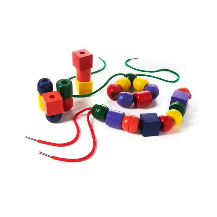 Розвиваюча іграшка Melissa&Doug Початкова шнурівка (MD10544) зображення 2