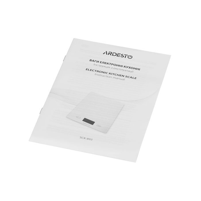 Весы кухонные Ardesto SCK-893LEMON изображение 9