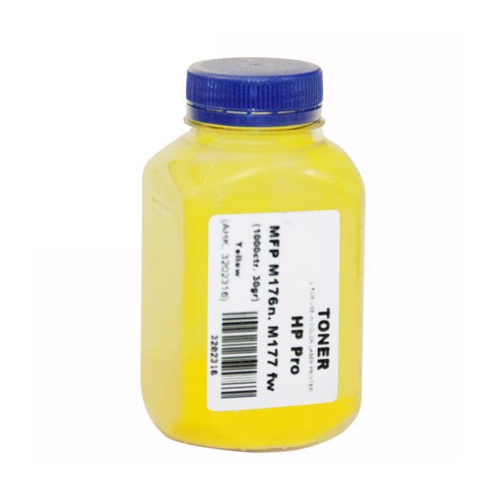 Тонер HP Pro MFP M176n/177fw, 30г Yellow AHK (3202316)