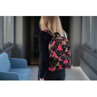 Рюкзак для ноутбука 2E 13" TeensPack Triangles, black (2E-BPT6114BK) зображення 10
