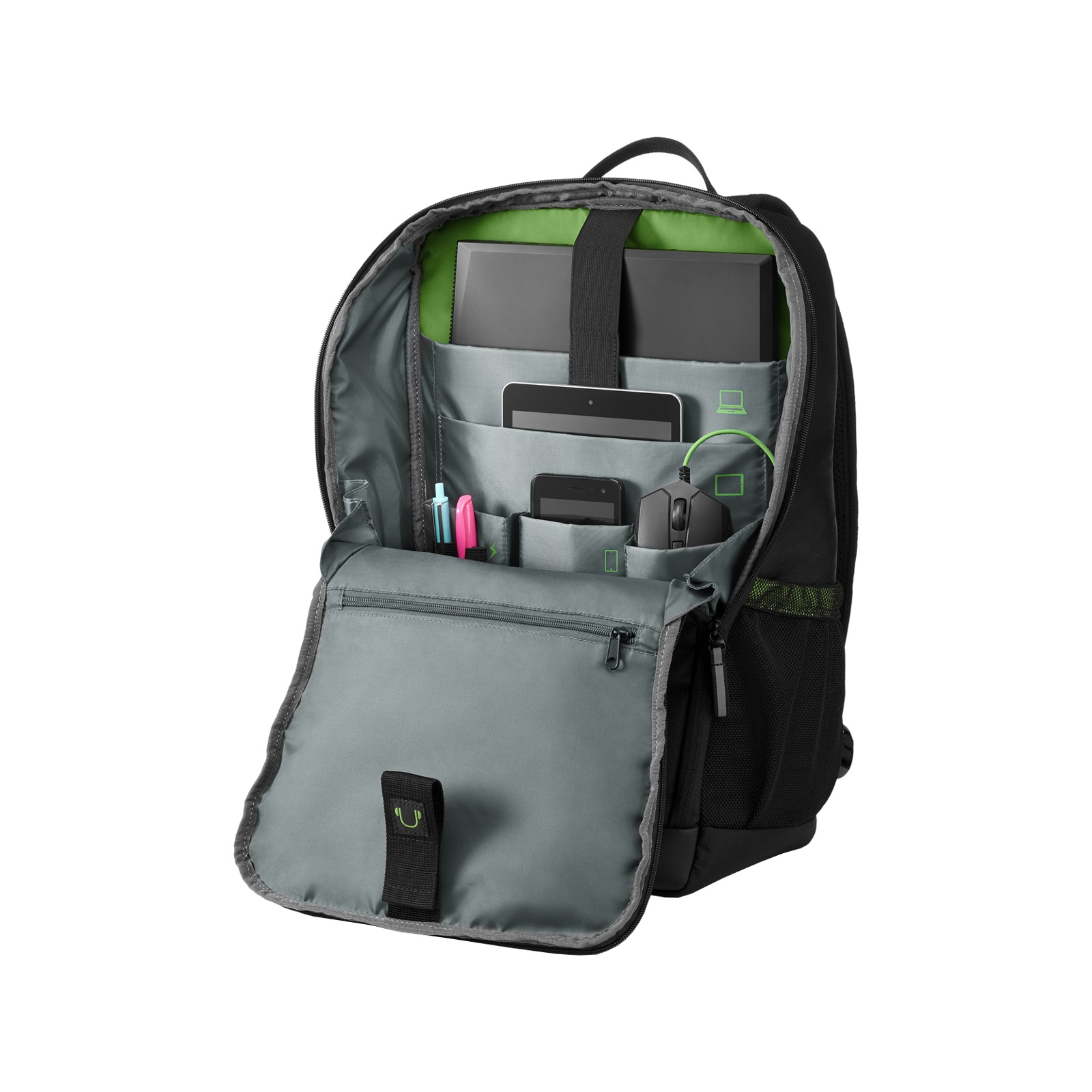 Рюкзак для ноутбука HP 15.6 Pavilion G BP Black (6EU57AA) изображение 4