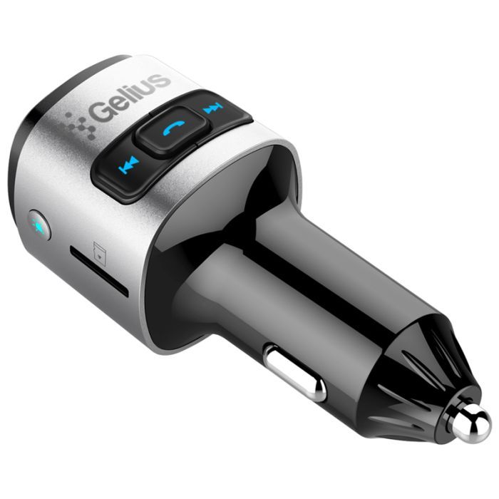 FM модулятор Gelius Pro RGB-QC GP-FMT040 Black/Silver (ProRGB-QCGP-FMT040Black/Silver) изображение 4