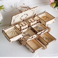 Конструктор Ugears Янтарная шкатулка (70090) изображение 11