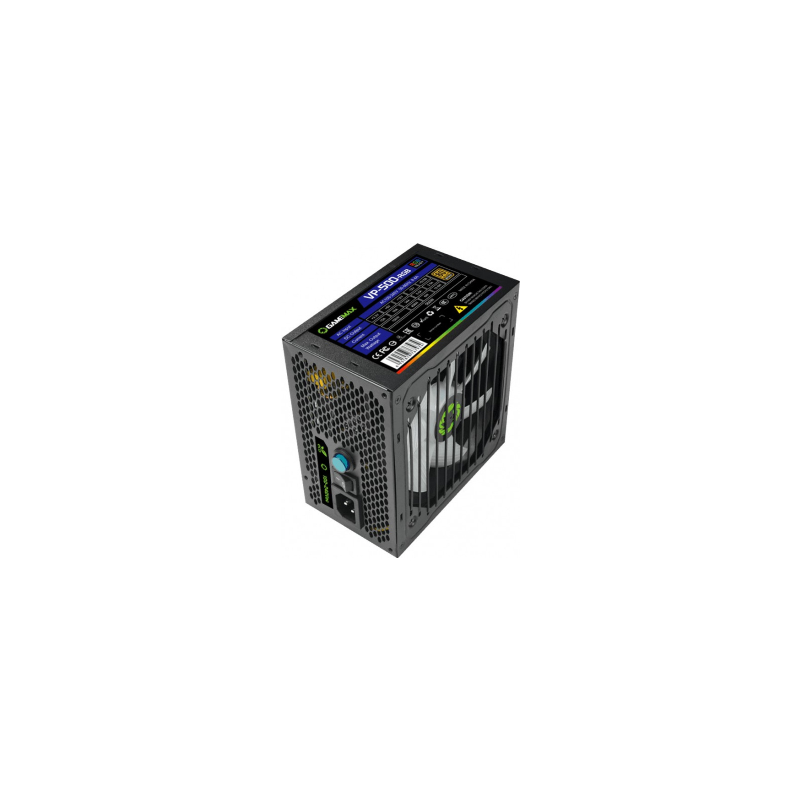 Блок живлення Gamemax 500W (VP-500-RGB) зображення 7