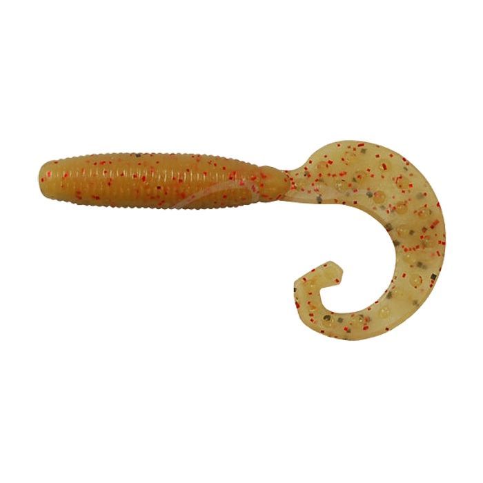 Силикон рыболовный Reins FAT G TAIL GRUB 3" B09 Smoke Mustard 10шт (1552.00.52)