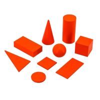 Навчальний набір Viga Toys Геометричні тіла і фігури (55559)