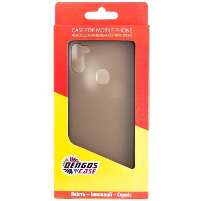 Чохол до мобільного телефона Dengos Matt Samsung Galaxy M11, black (DG-TPU-MATT-47) (DG-TPU-MATT-47) зображення 4