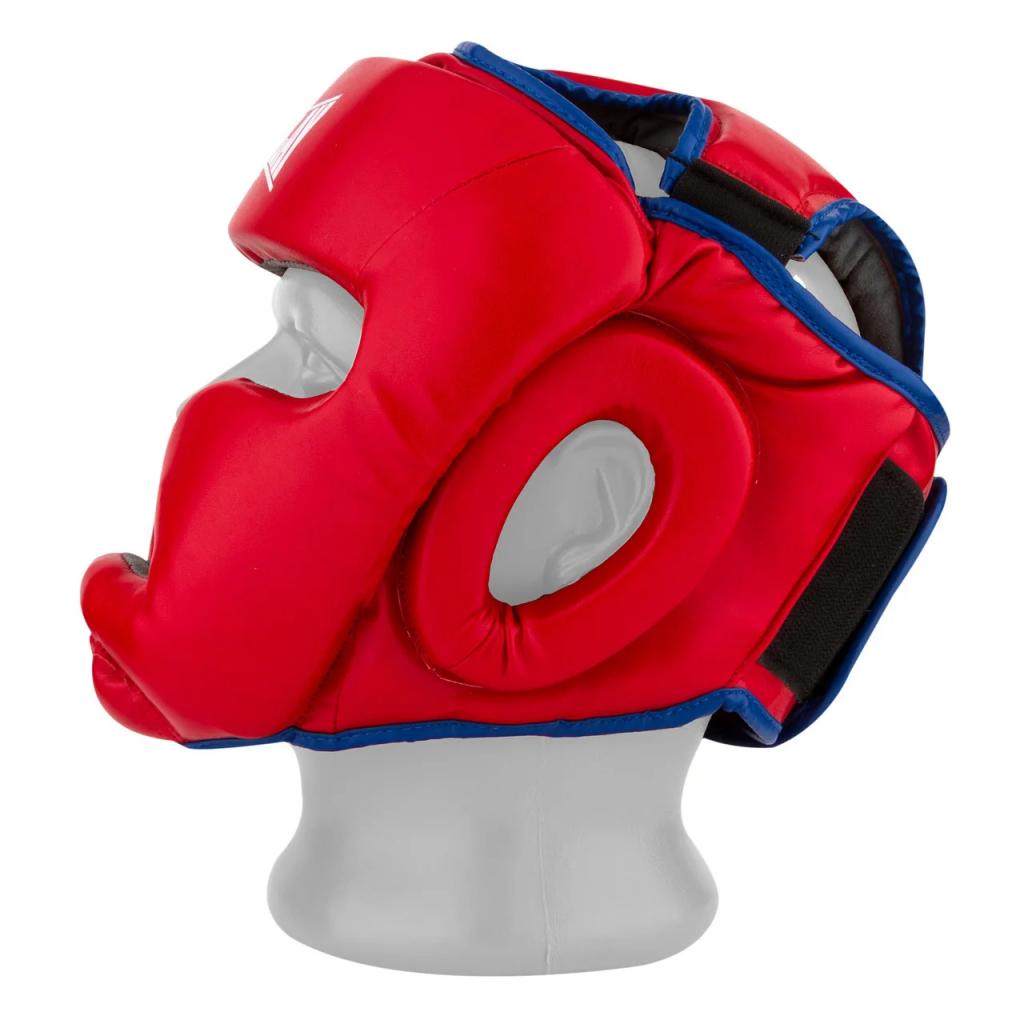 Боксерский шлем PowerPlay 3068 S Red/Blue (PP_3068_S_Red/Blue) изображение 3